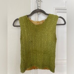 Vintage reversible tank top
